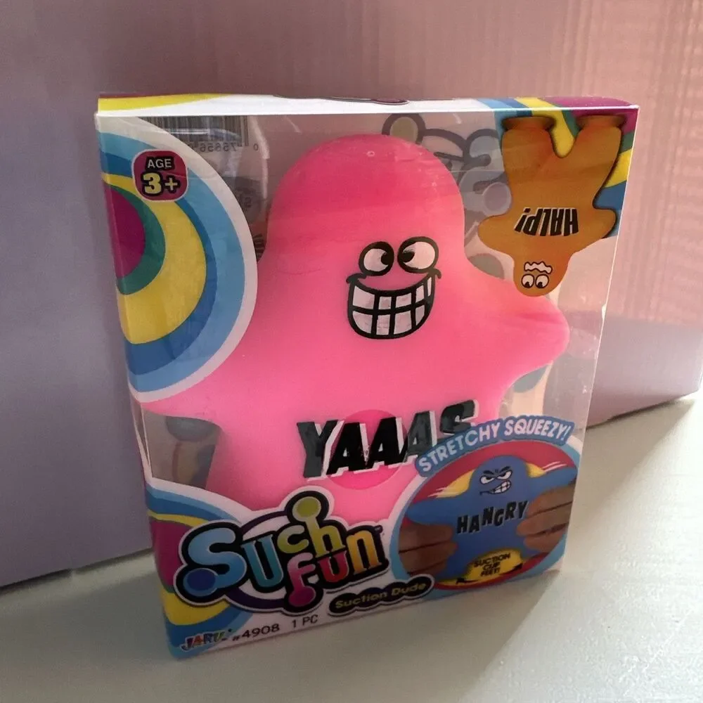 🔥Ja-Ru Suction Cup Squish Dude 
